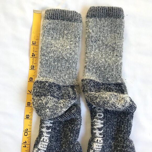 Smartwool Socks Blue Medium Heavy Duty Hiking Hunting Work Crew Mountaineering - Picture 5 of 6